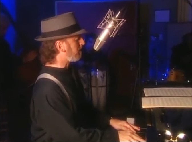 Wayne Corelli performing live at the piano